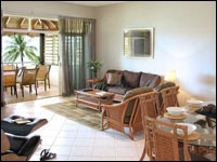 Living Area - Sea Change Apartments Cairns