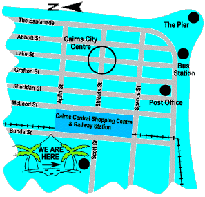 Travellers Oasis Hostel - Map